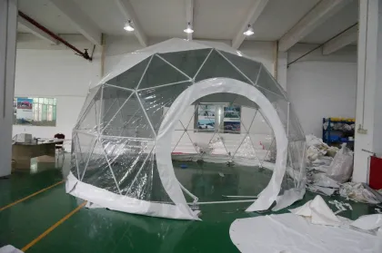 Cheap geo-dome tent