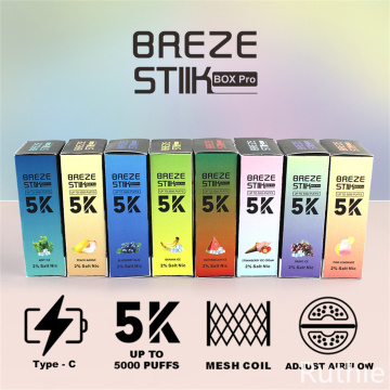 Disposable Vape 5K Breze Stiik Box Pro