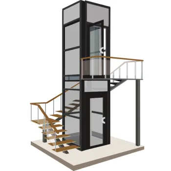 Villa Elevator Small Home Elevator For ElderlyHome elevator 2-3 Floor Small elevators For Homes
