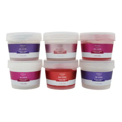 Custom Unisex Exfoliating Fruit Facial Walnut Collagen Tea Tree Body Scrub