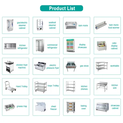 RUITAI Commercial Kitchen Equipment & Burger Restaurant Machines