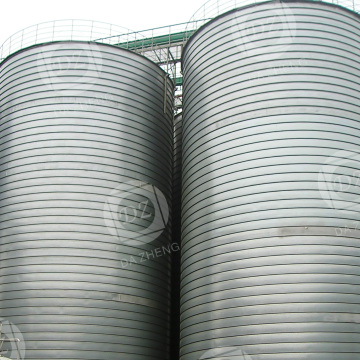 Склад за стоманени плочи за материали на сайта