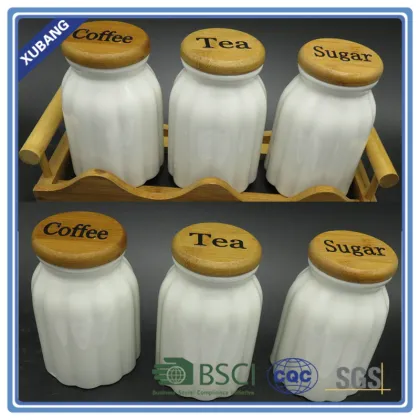 Milk bottle shape mini jar small ceramic jar mason jar with lid