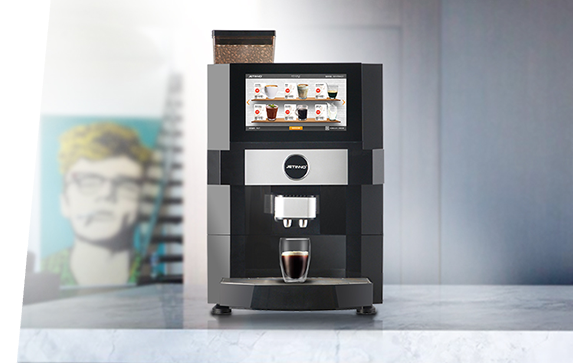 Professional Jetinno JL23-ES4C Bean-to-Cup Coffee Machine for Commercial, Business, Restaurant, and Office Use