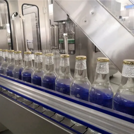 Glass Bottle Flavoured Juice Drink Bottling Equipment and Filling Production Line