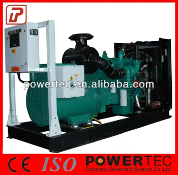 Open Type Diesel Generator Set Powered By Cummins Engine