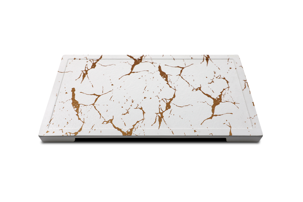 Newest Hot Selling Marble Decal Melamine Tray