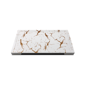 15 Inch Melamine Marble Stone Tray