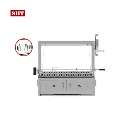 Outdoor Kitchen Stainless Steel BBQ Barbecue Grill Black Friday Charcoal Grill