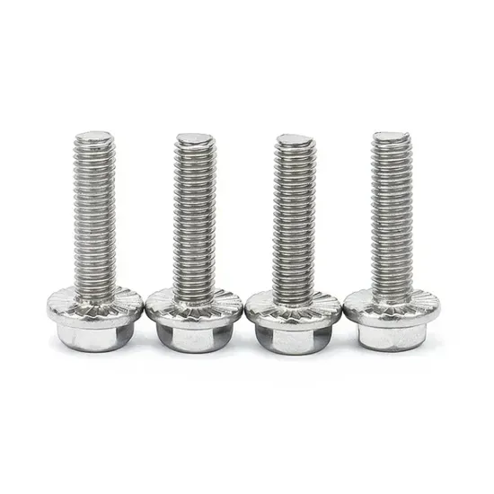 High Quality Stainless Steel Hexagon Flange Bolts M3-M30