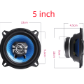 Full range coaxial speaker