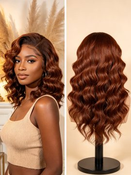 12 Inch 13x4 HD Lace Frontal Deep Wave 150% Density 30 Human Hair Glueless Wig
