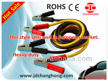 2GA-heavy duty/jump leads with galvanized clamp /battery cable