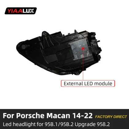 LED Headlights and Ambient Lighting for Porsche Macan