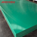 Зеленый лист из сверхвысокомолекулярного полиэтилена толщиной 25 мм, высокая износостойкость