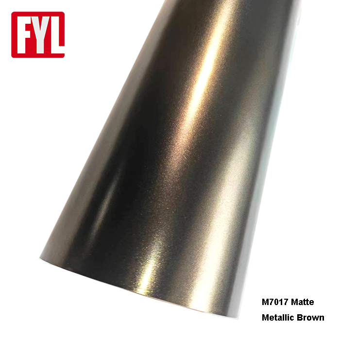 Matte chrome-plated pearl metallic brown automobile film