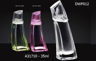 Painted / Color Coated Empty Glass Perfume Bottles 35ml Wit