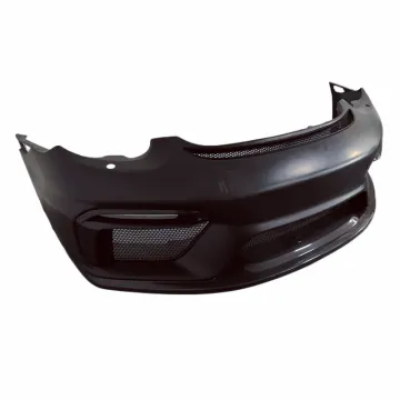 GT4 Style Fiberglass and Carbon Fiber Front Bumper Kit with Rear Diffuser and Spoiler for Porsche 987.2 Cayman Upgrade