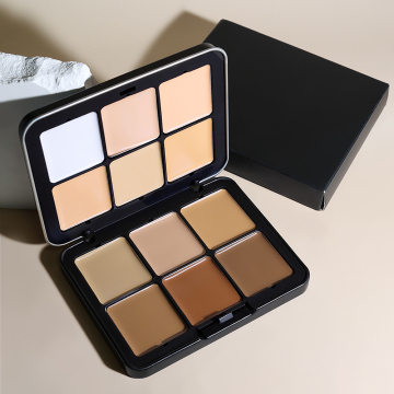 Vegan Brightening Concealer Palette - 12 Color Full Coverage Contour and Bronze Creamy Concealer OEM