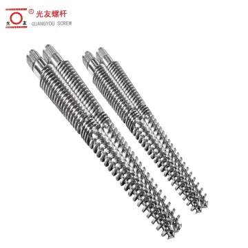 Mataas na kalidad na conical twin screw at bariles