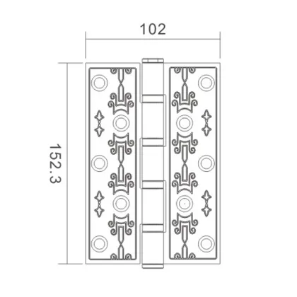 304 stainless steel hinge