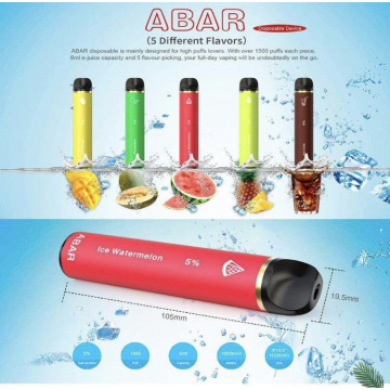 abar Vape pen 1500puffs Honeydew