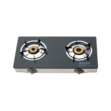 Tempered Glass Gas Burner Table Cooktop