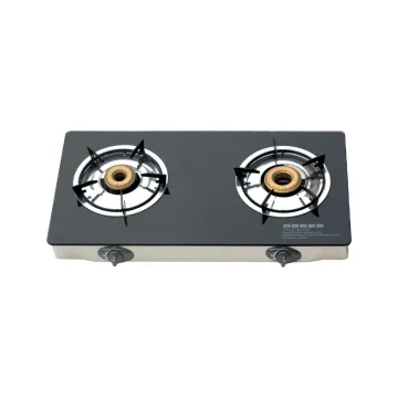 Tempered Glass Gas Burner Table Cooktop