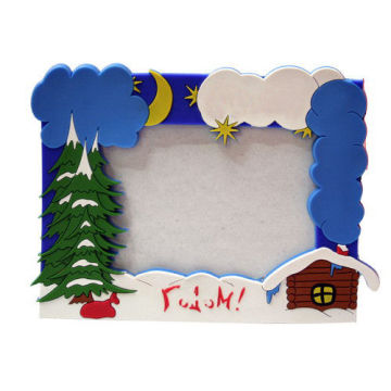 Durable Silicone Custom Picture Frames, Silicone Personalized Photo Frame For Advertising