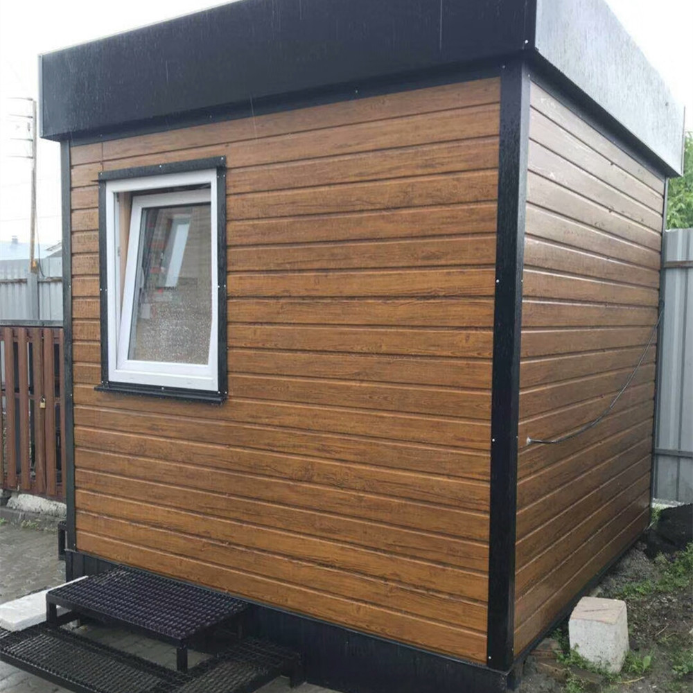 wood printed grain metal