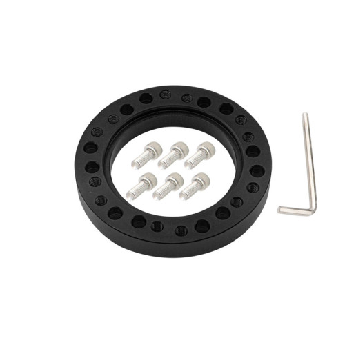 Aluminum alloy conversion steering wheel hub adapter