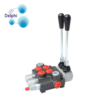 ZDA-L15 सीरीज़ 2spool 60lpm हाइड्रोलिक कंट्रोल इलेक्ट्रो-हाइड्रोलिक दिशात्मक वाल्व कचरा ट्रकों के लिए