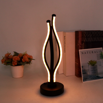 Wireless Rechargeable LED Table Desk Lamp - Retro Gold Luxury Light for Bar