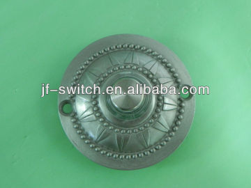metal doorbell button