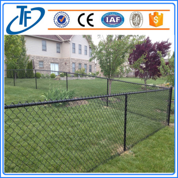 PVC coated chain link fence