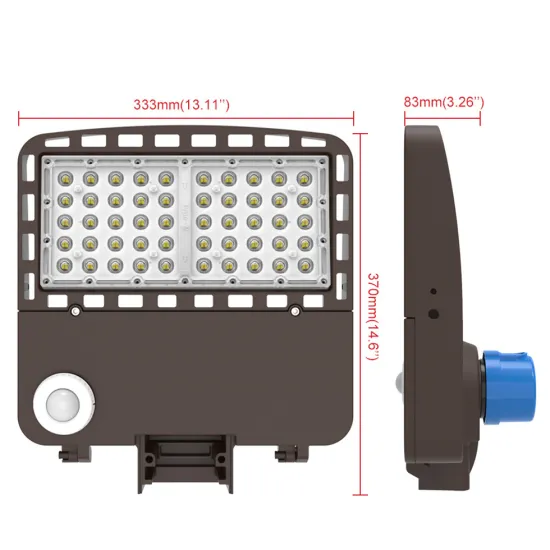 Shoebox LED 150 Watt Parking Lot Light Fixture