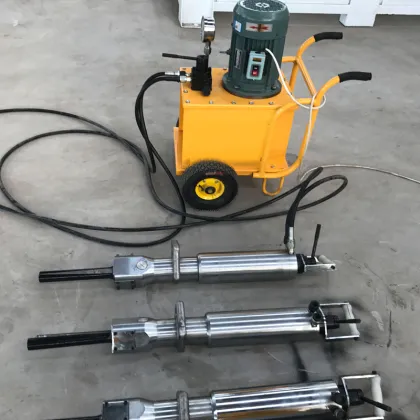 Concrete Block Splitter | Electrical Hydraulic Rock Splitter
