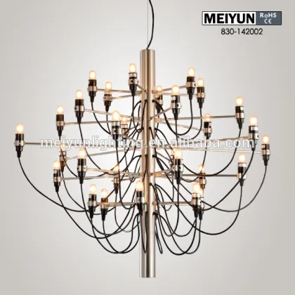 Replica flos brass gino sarfatti chandelier 2097 designer lamp