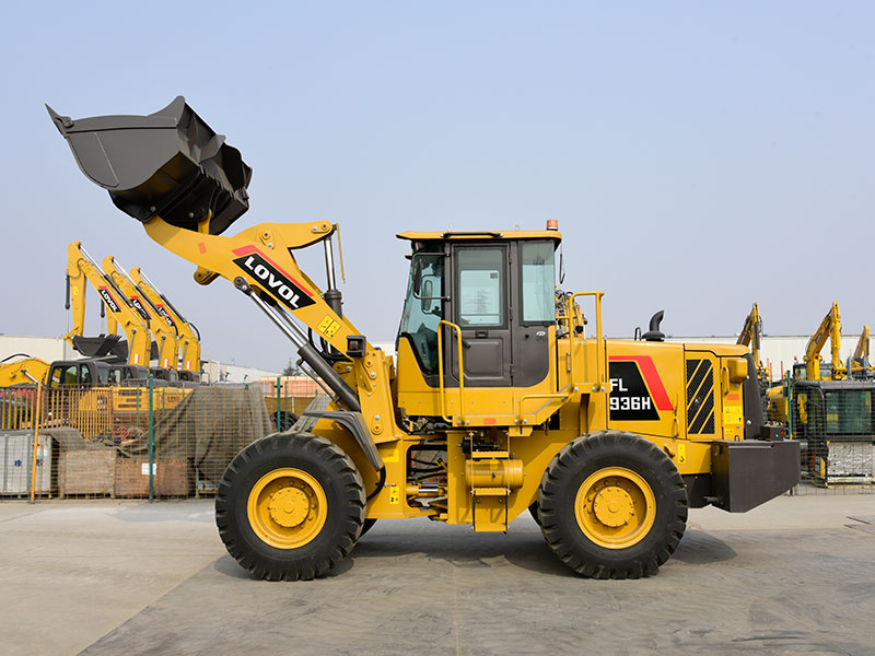 Love Fl936H 3ton အသစ်သေးငယ်တဲ့ဘီး loader အသစ်