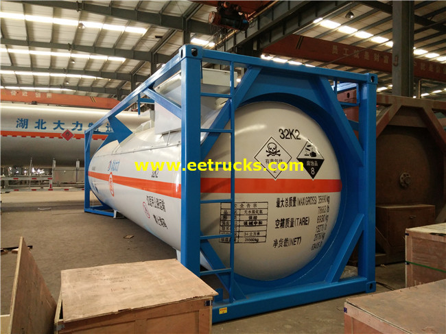 24000L 20ft HCl Tank Storage Containers