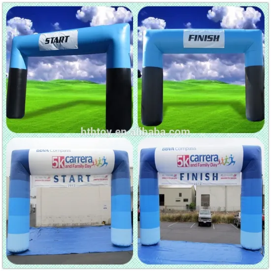 Customized inflatable finish line arch for sport games                        
                                                                                Supplier's Choice