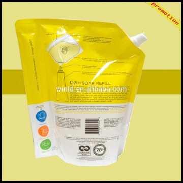 printing 300ml plastic fruit spout pouch