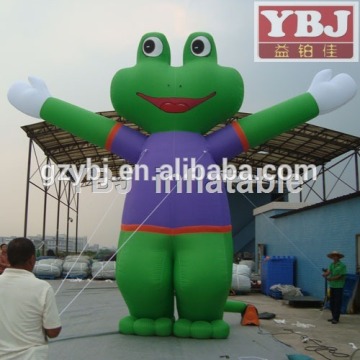 inflatable green frag cartoon