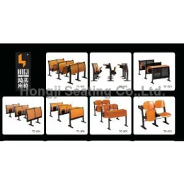 folding swivel with wheel without  armrest conference/office chair