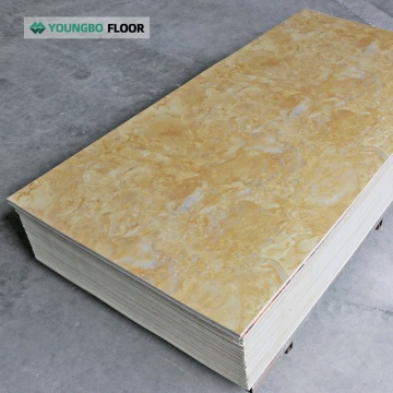 Luxury Vinyl PVC Marble Wall Board Panel - UV Resistant Stone Plastic Wall Panel for House