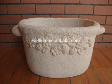 Fiberglass Flower pots,Fiber resin garden planter pots