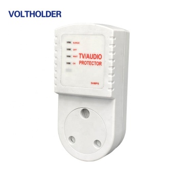 Fully Copper South Africa Plug 220V 5A TV/Audio Protector