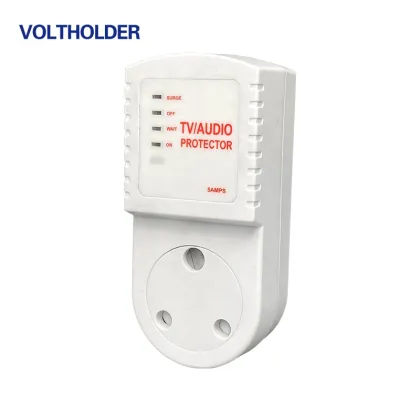 Fully Copper South Africa Plug 220V 5A TV/Audio Protector