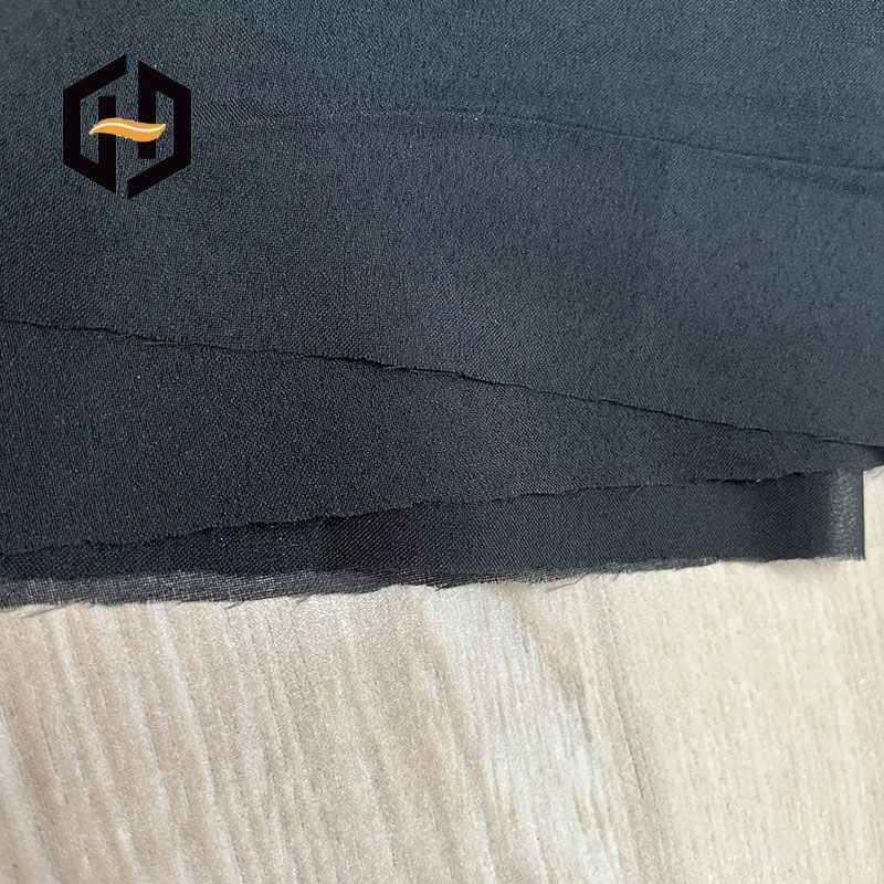 Black lining fabric 