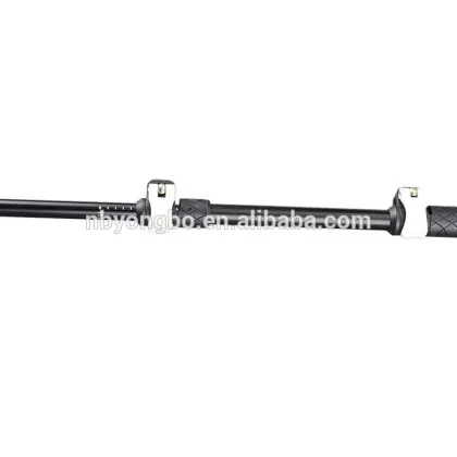 Aluminum collapsible pole hiking pole with antishock hiking walking stick